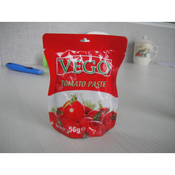 56g de pasta de tomate en bolsita